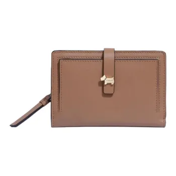 RADLEY Cow Leather Wallet Unisex Brown