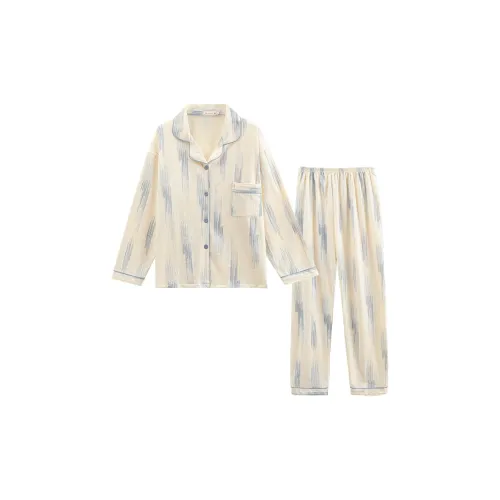 Sleeping Beauty Pajama Set Women's Ivory