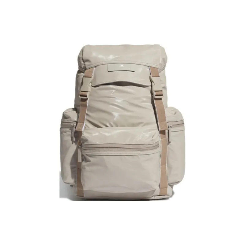 Adidas Artificial Leather Backpack Women's Academy Silver Gray-0