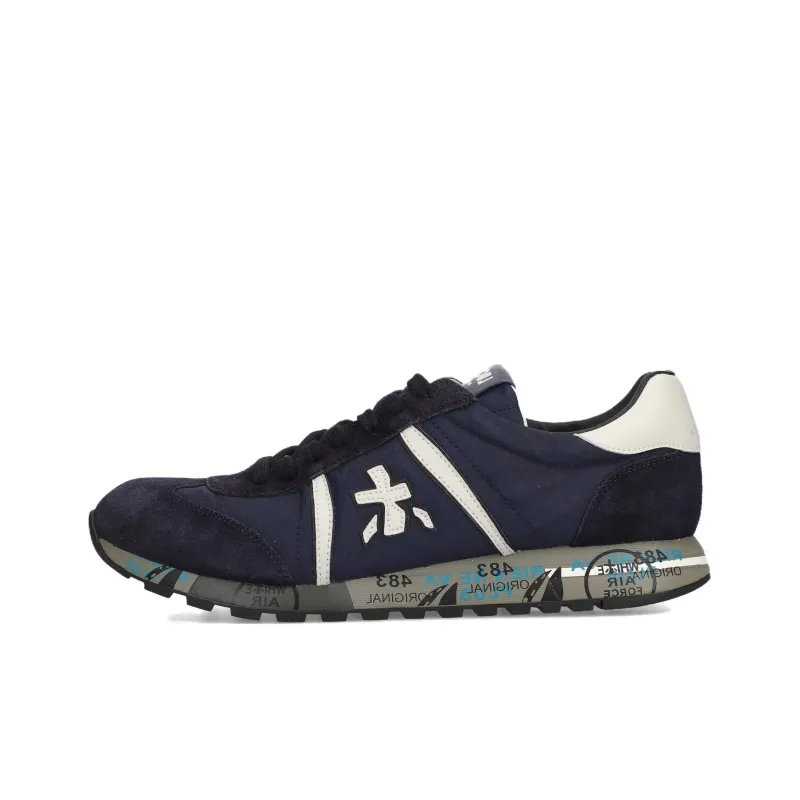 PREMIATA Lucy Low-Top Casual Shoes Men's Blue-0