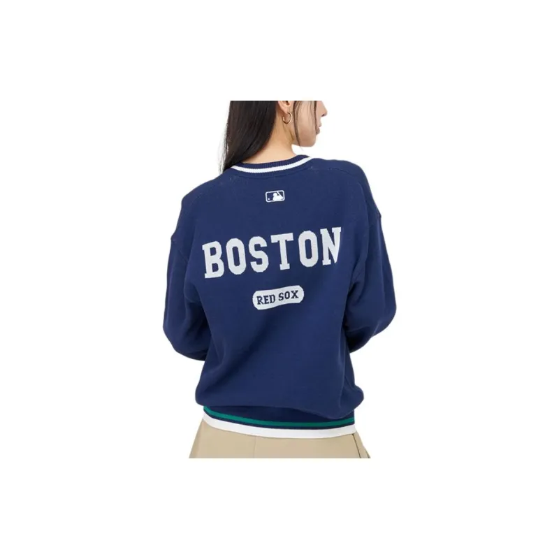 MLB Sweaters Men Blue-3