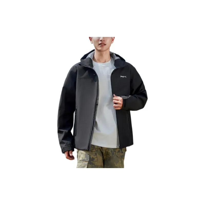 361° Keep Warm From The Wind Windbreaker Jacket Unisex Slate Gray/Slate Gray-2