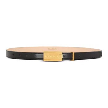 BALMAIN Classic Logo Plaque Belt