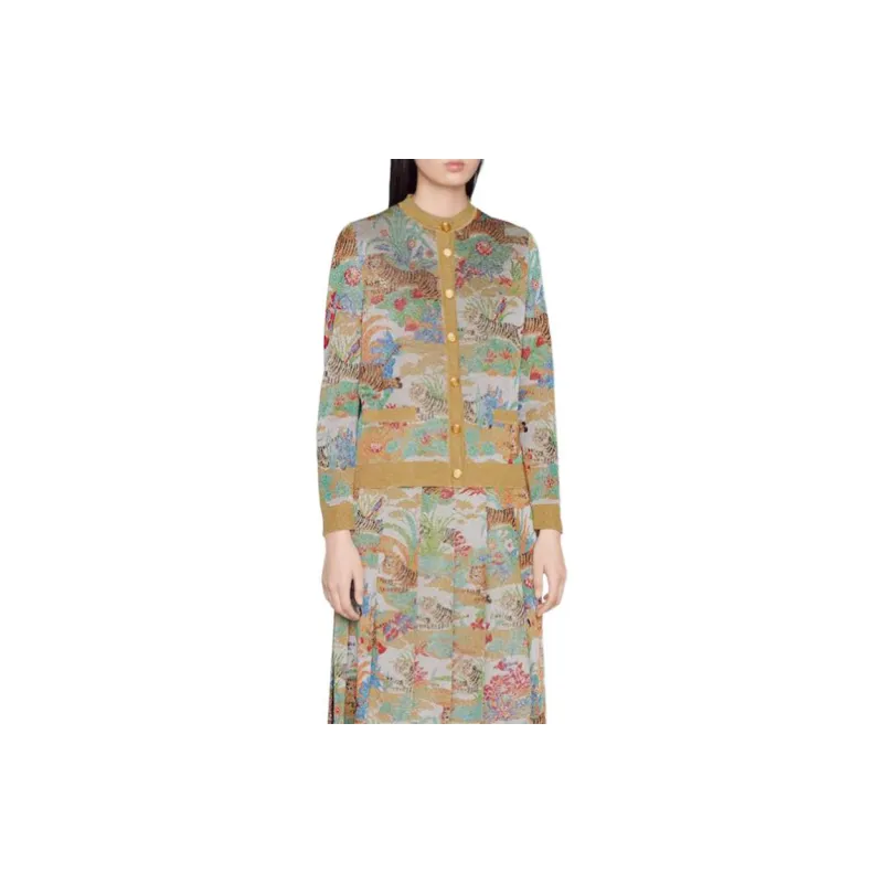 GUCCI SS22 Knitwear Women's Gold-2