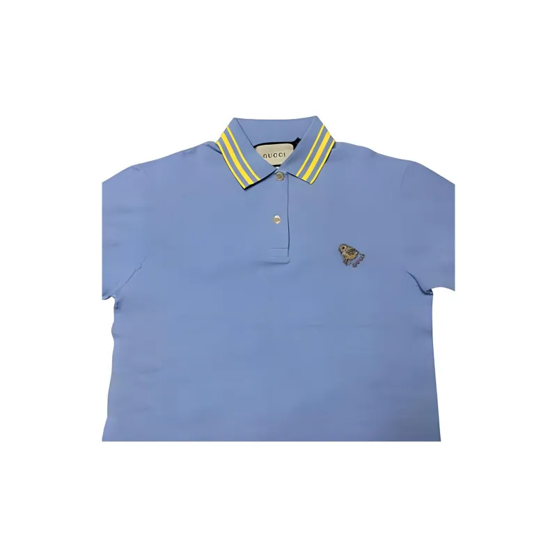 GUCCI SS23 Polo Shirt Men's Blue-1