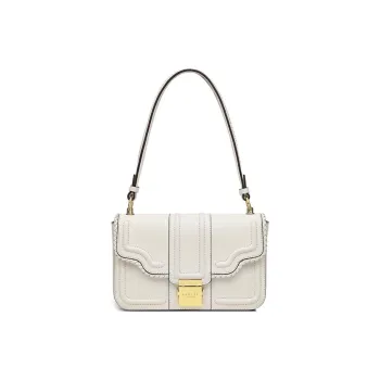 RADLEY Cow Leather One Shoulder Handbags Medium Size Women's Pearl White