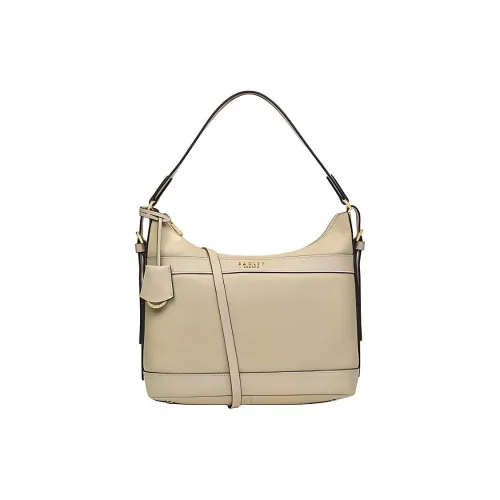 RADLEY Cow Leather Handbag Shoulder Bag Crossbody Bag Medium Size Women's Beige