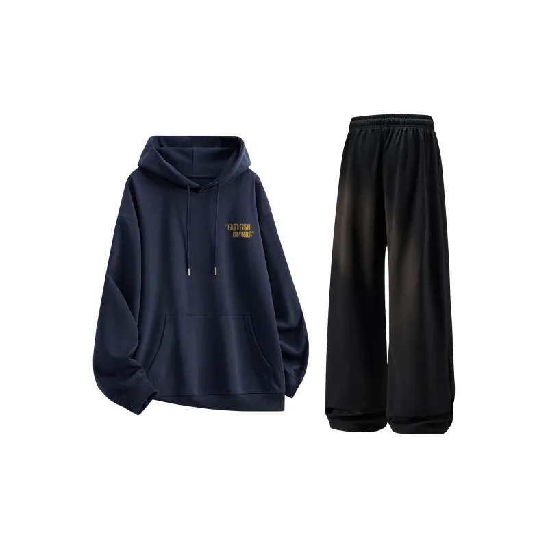 FASTFISH Sweatshirt Sets Unisex-5