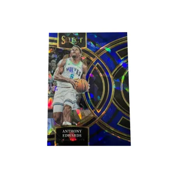 PANINI Minnesota Timberwolves Edwards Huazizi Select Collection Blue Crush Ice Star Card Sports Cards 1 Pc