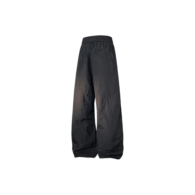 FONDLOOK Casual Pants Unisex Black-11