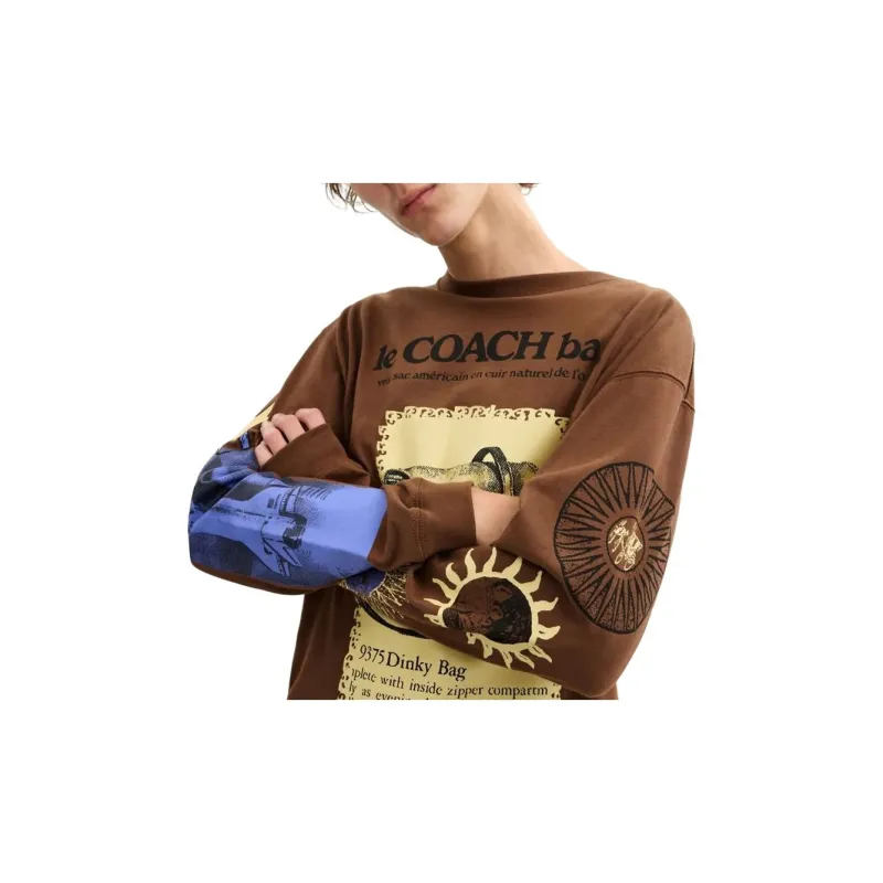 COACH FW24 T Shirt Unisex Umber-5