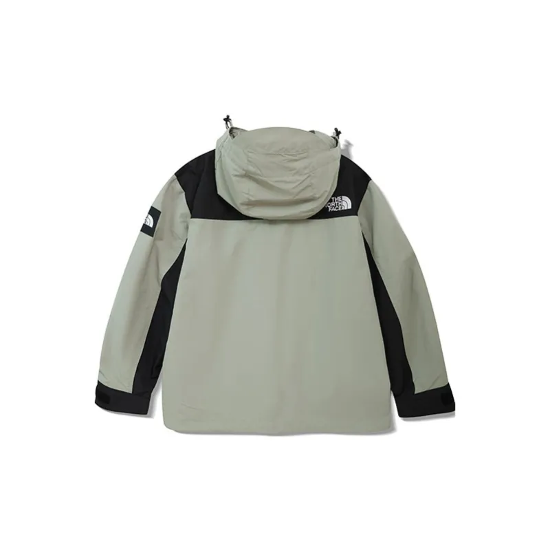 THE NORTH FACE Windbreaker Jackets Unisex Light Grass Green Shopping Bag Included-2