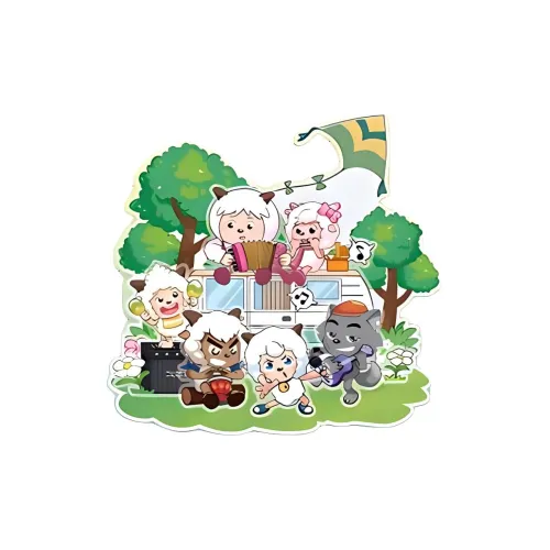 Pleasant Goat And Big Big Wolf 아크릴 스탠드