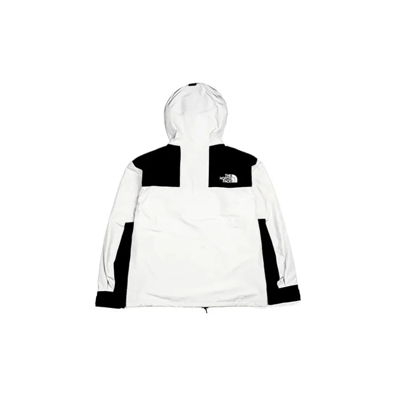 THE NORTH FACE 1986 Series Waterproof And Windproof Windbreaker Jacket Unisex White Shopping Bag Included-2