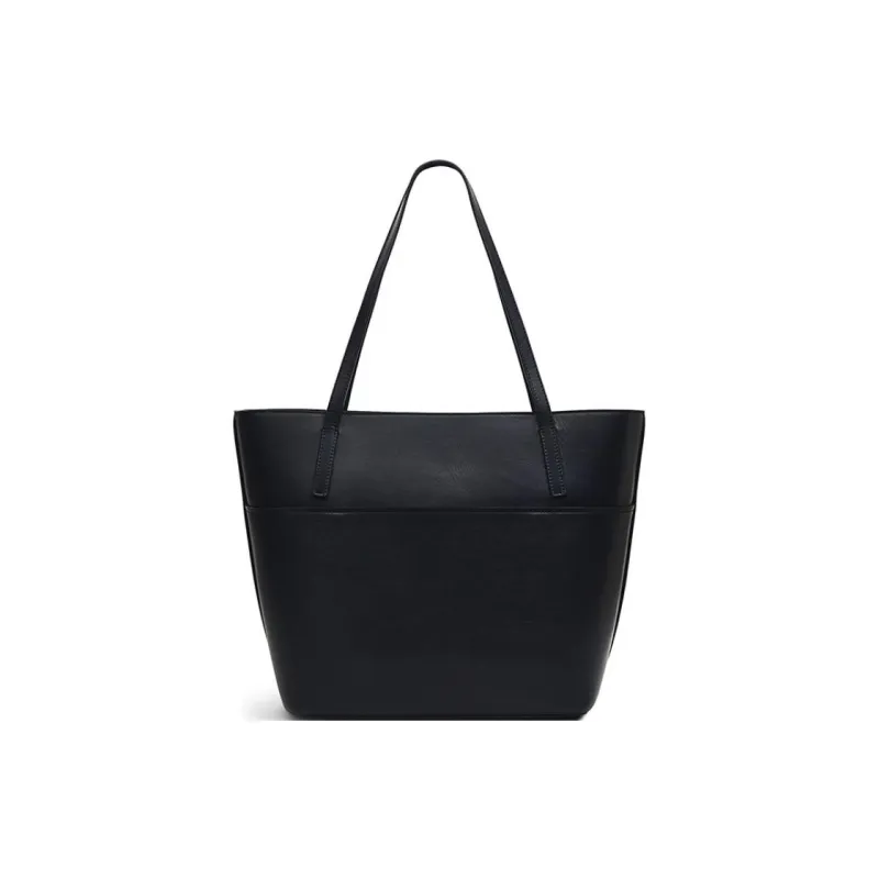 RADLEY Cow Leather Tote Bag Shopping Bag Handbag Shoulder Bag Large Size Women's Black-1