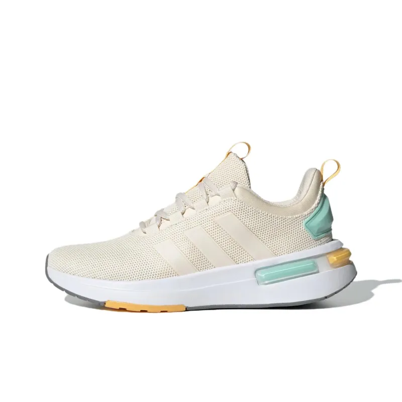 Adidas RACER TR23 Anti Slip Wear Resistant Low Top Running Shoes Women's Beige-0