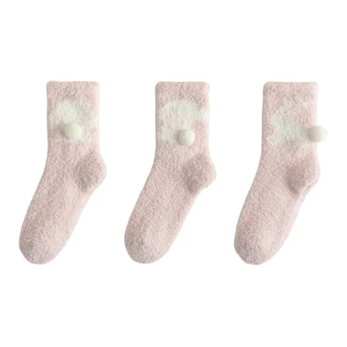 Top Melon Mid Calf Socks Women's 3 Pack