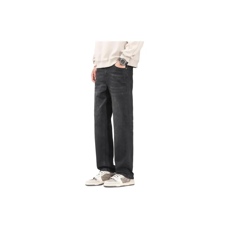 Tonlion Jeans Men Black-1