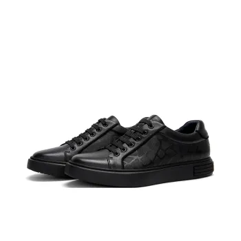 Satchi Low Top Skateboard Shoes Men's Black