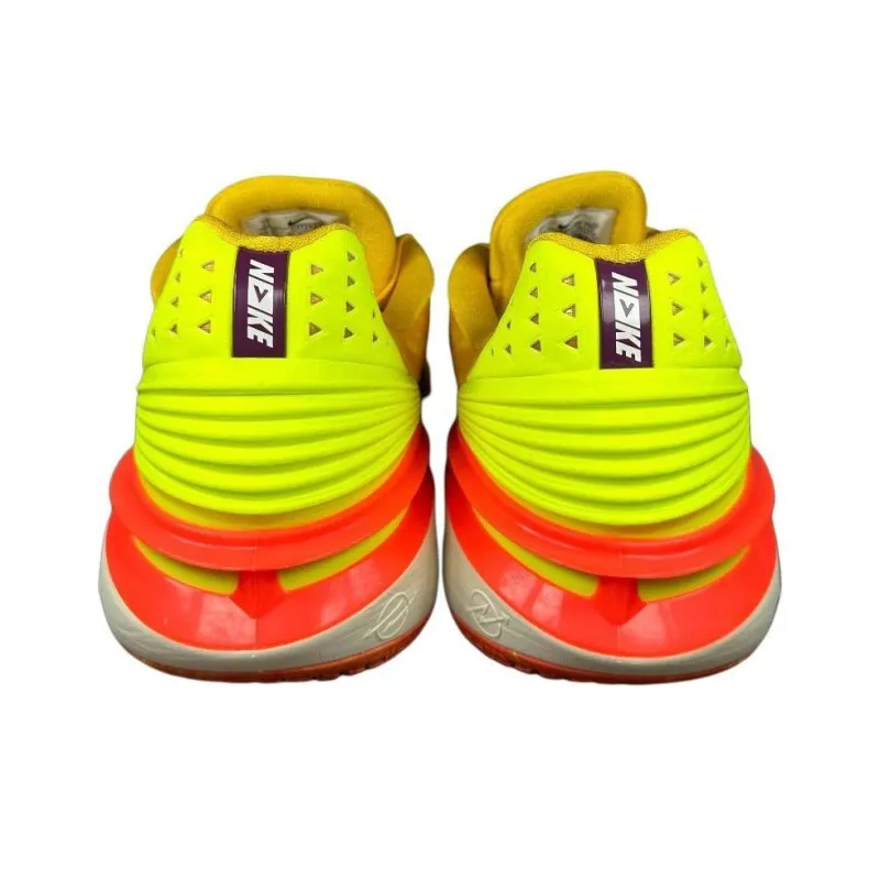 Nike Air Zoom G.T. Cut 2 Anti Slip Wear Resistant Low Top Basketball Shoes Men's Yellow-1
