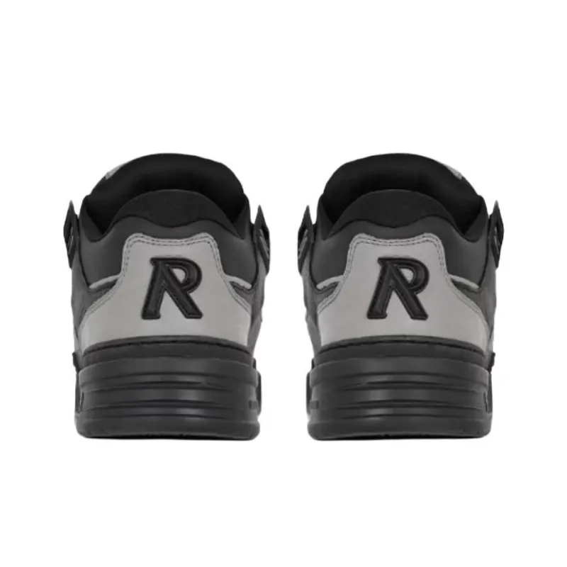 REPRESENT Studio Low Top Skateboard Shoes Men's Black Gray-4