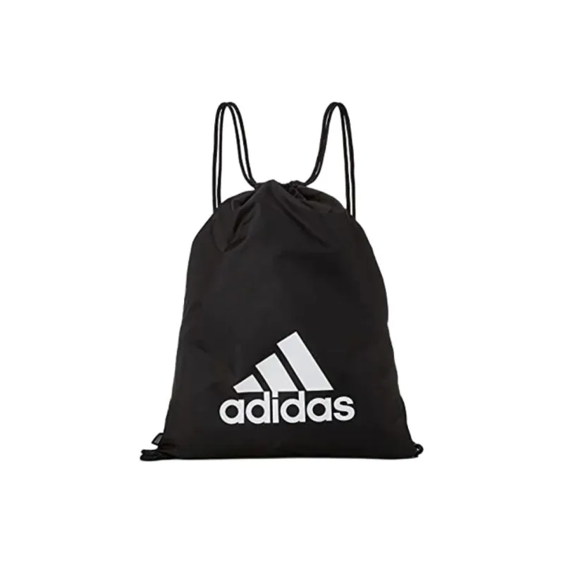 Adidas Recycled Polyester Shoulder Bag Crossbody Bag Gym Bag Medium Size Unisex Black-2