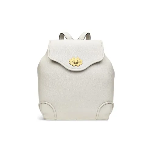 RADLEY Cow Leather Backpack Medium Size Women's Pearl White
