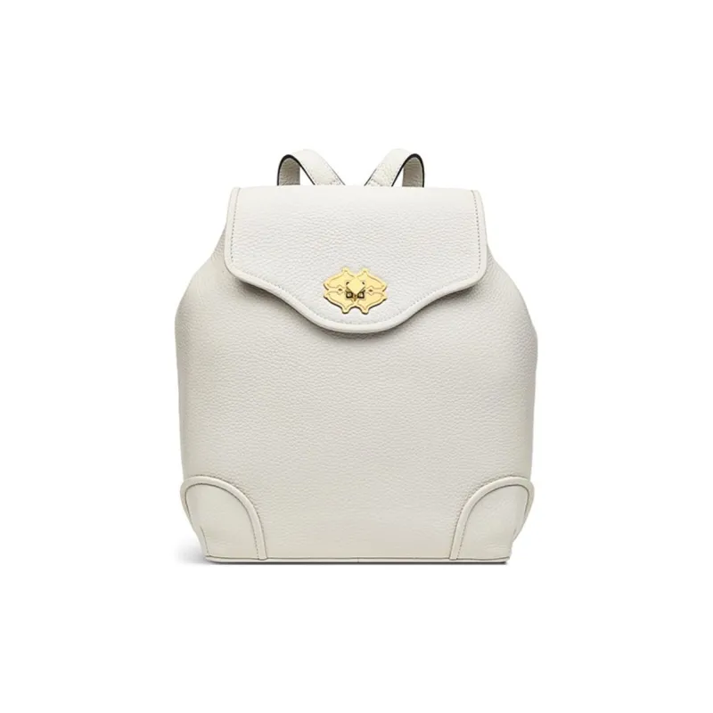 RADLEY Cow Leather Backpack Medium Size Women's Pearl White-0