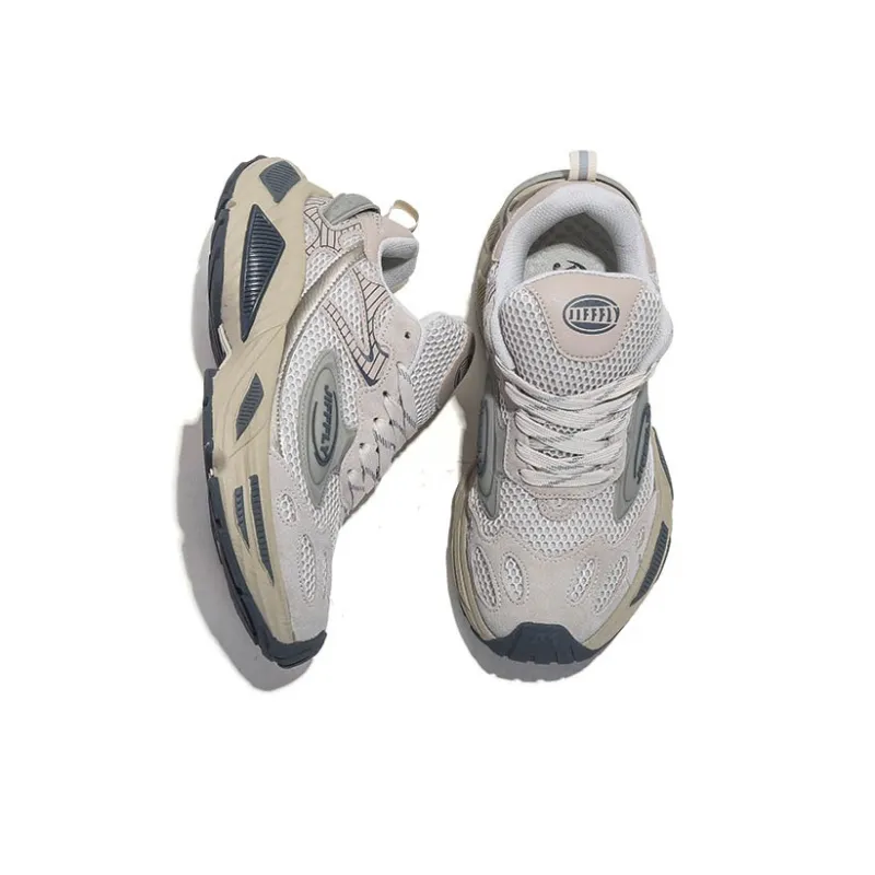 Jifffly Cushioned Slip-Resistant Breathable Lightweight Height Increasing Low-Top Chunky Sneakers Unisex-11