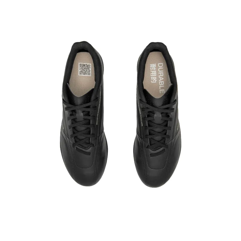 DECATHLON Anti Slip Wear Resistant Soccer Shoes Men's Black-3