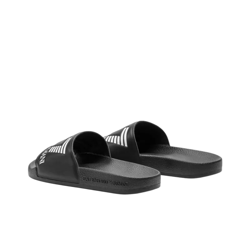 Ea7 EMPORIO ARMANI Logo Embossed Slides-3
