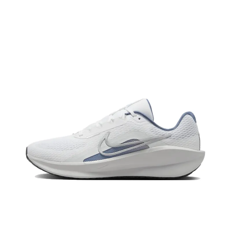 Nike Downshifter 13 White Ashen Slate Photon Dust Metallic Silver-0