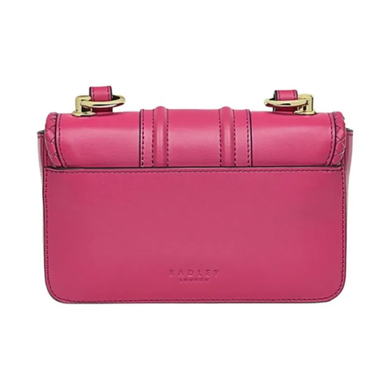 RADLEY Cow Leather Shoulder Bag Crossbody Bag Small Size Women's Fuchsia-1