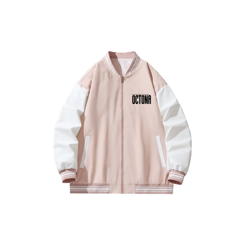 Small Columns Under The Sea Baseball Jacket Unisex-11