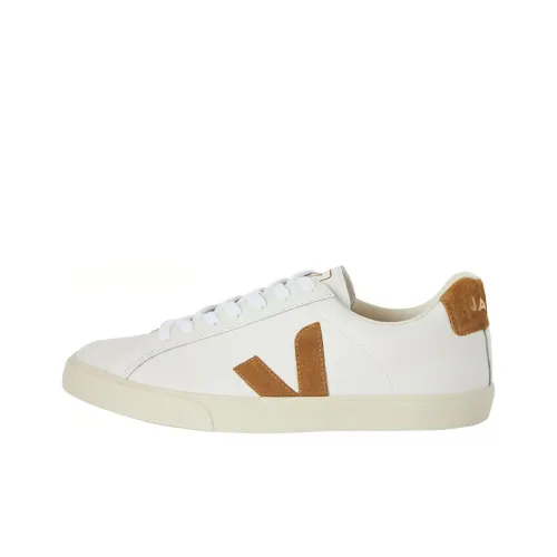 VEJA Esplar Skateboard Shoes Unisex Low-Top White Brown