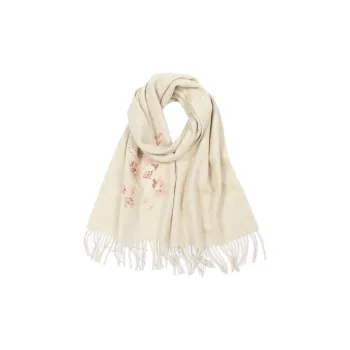 Shanghai Story 100% Sheep Wool Knit Scarves Women's Serene Dream