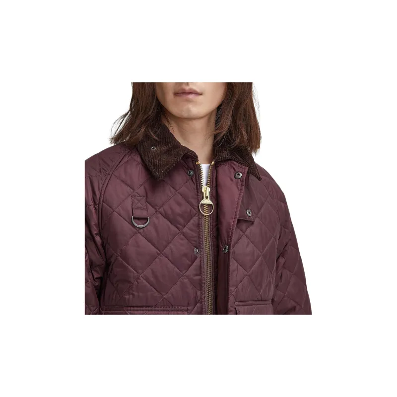 BARBOUR FW24 Jacket Men's Bordeaux Red-8