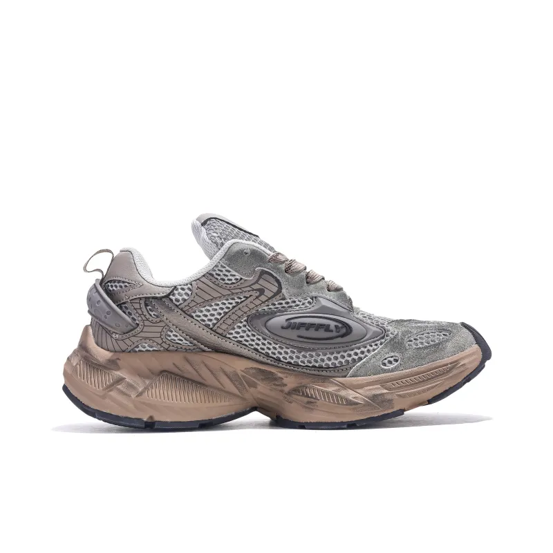 Jifffly Cushioned Slip-Resistant Breathable Lightweight Height Increasing Low-Top Chunky Sneakers Unisex-15