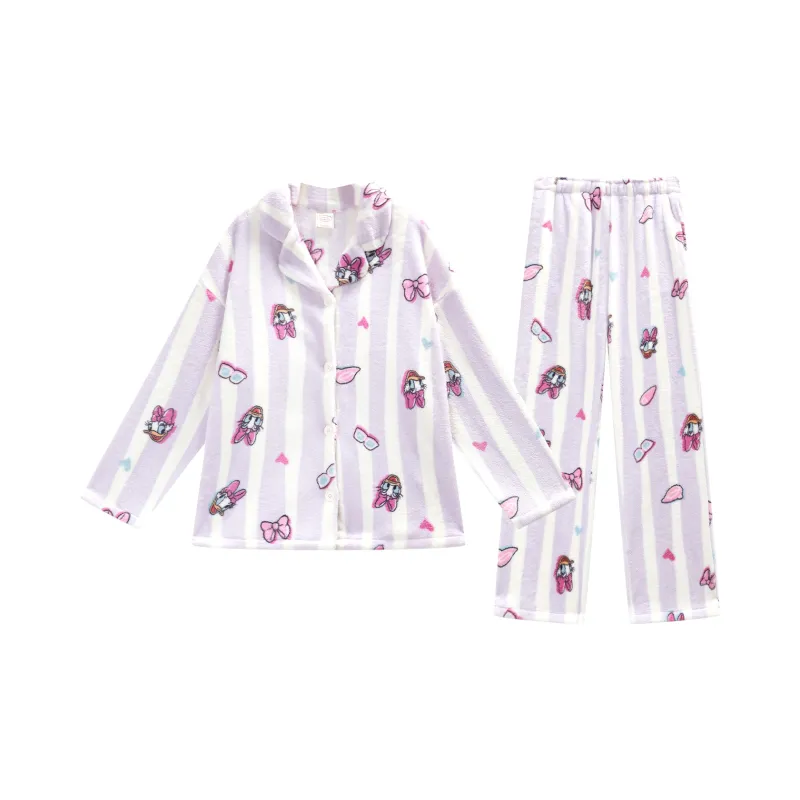 GUKOO x Disney Pajama Set Women's Dusty Purple-0