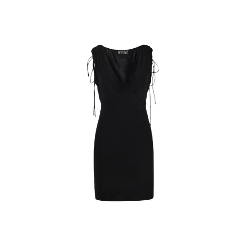 VERSACE JEANS COUTURE Sleeveless Dresses Women's Black