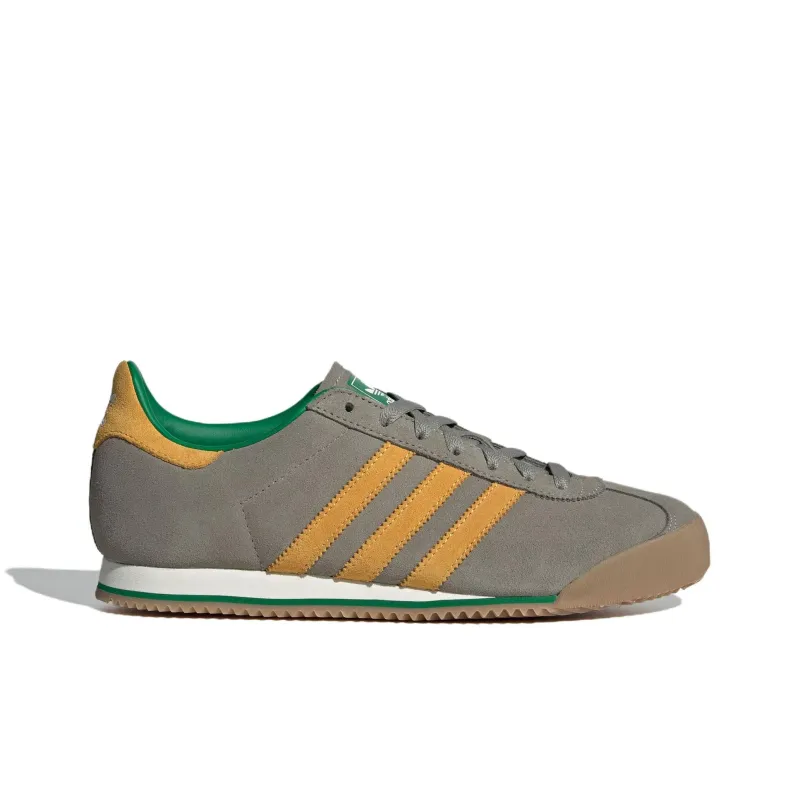 Adidas Originals 74 'Silver Pebble Preloved Yellow Green'-1