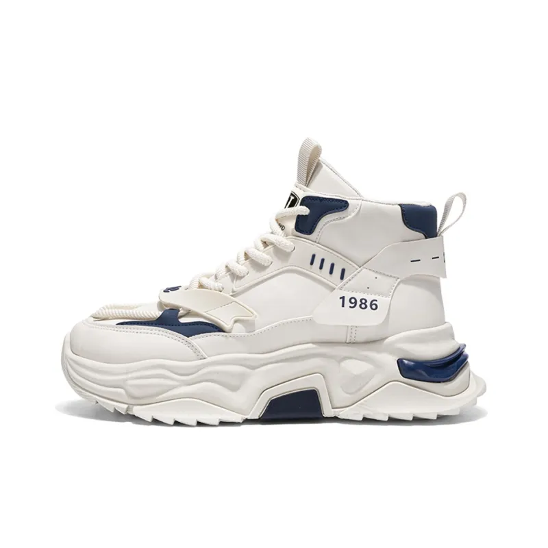 HACKBUTEER High Top Chunky Sneakers Men's-1