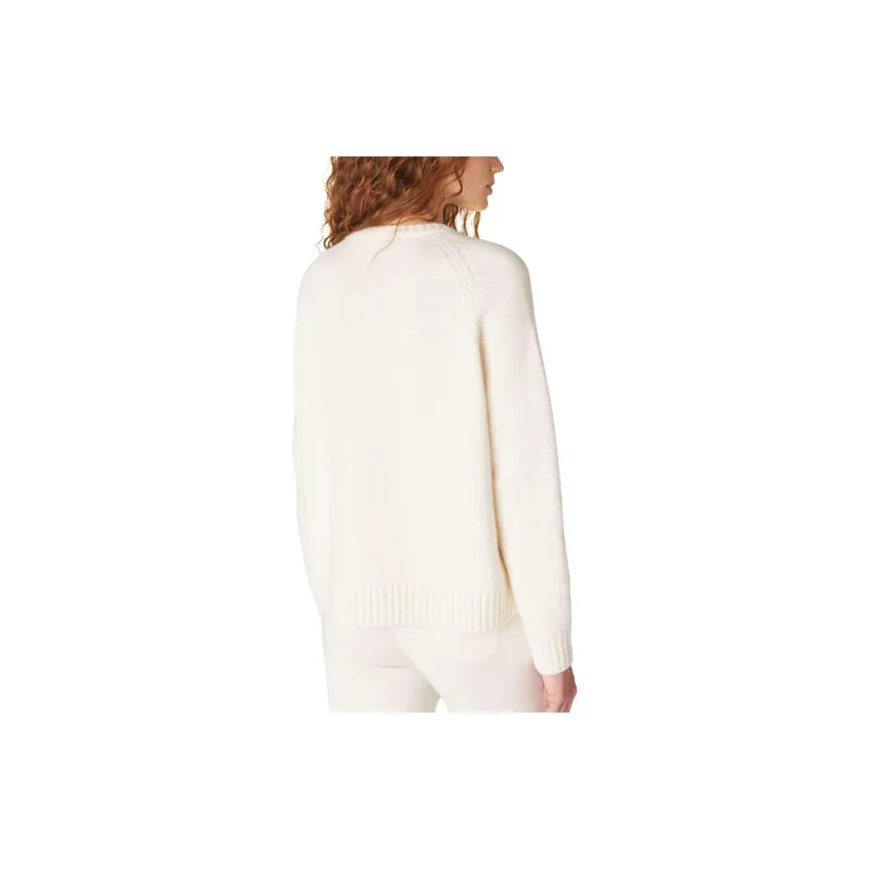 Loro Piana FW24 Cashmere Sweater Women's White Titanium-4