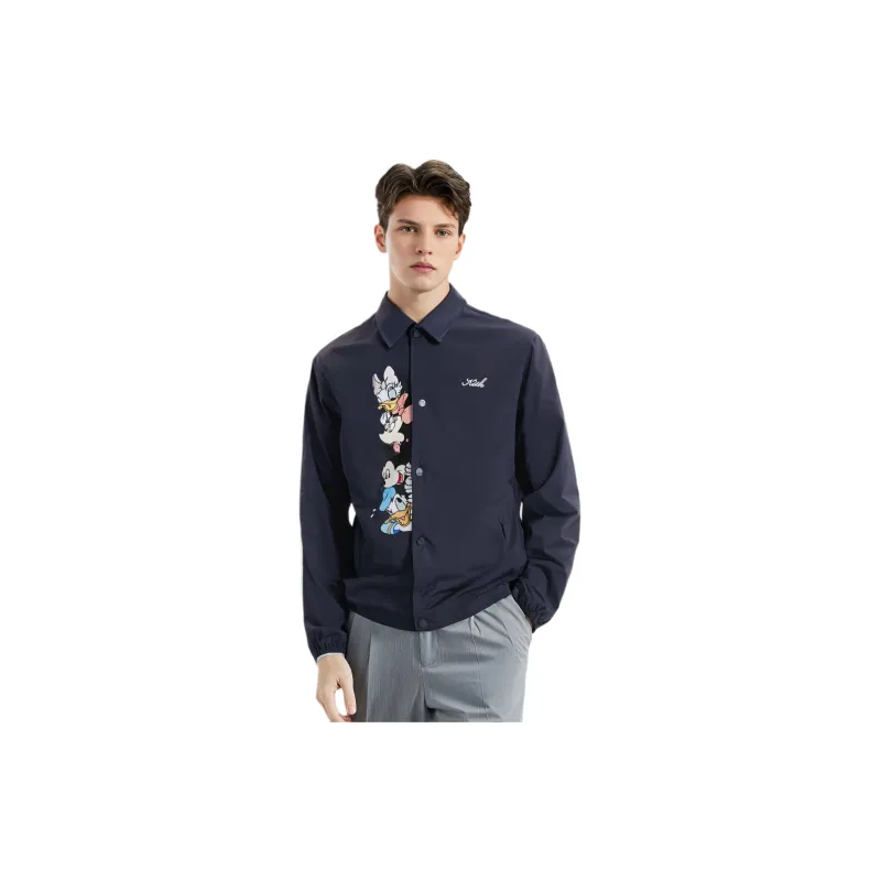 KITH For Mickey & Friends Nylon Coaches Jacket-2
