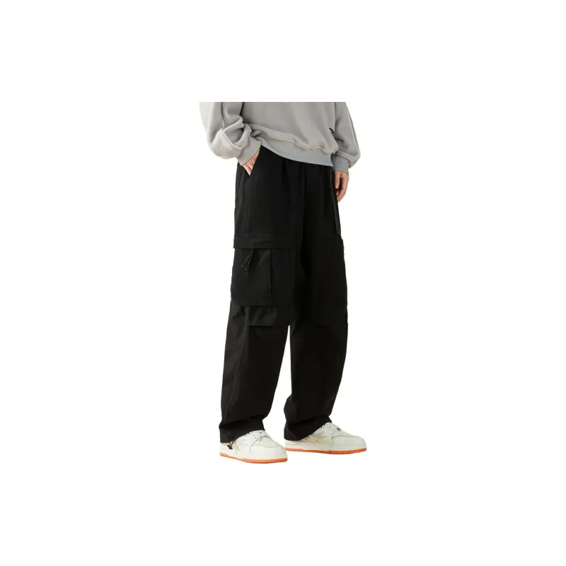 361° Knitted Sports Pants Men's Super Black-1