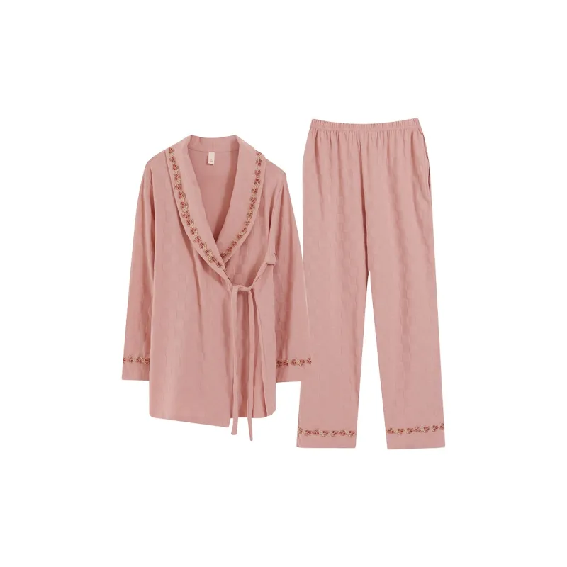 DanceBees Pajama Set Women's Pink-0