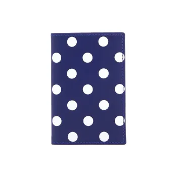 CDG Calfskin Wallet Unisex Blue