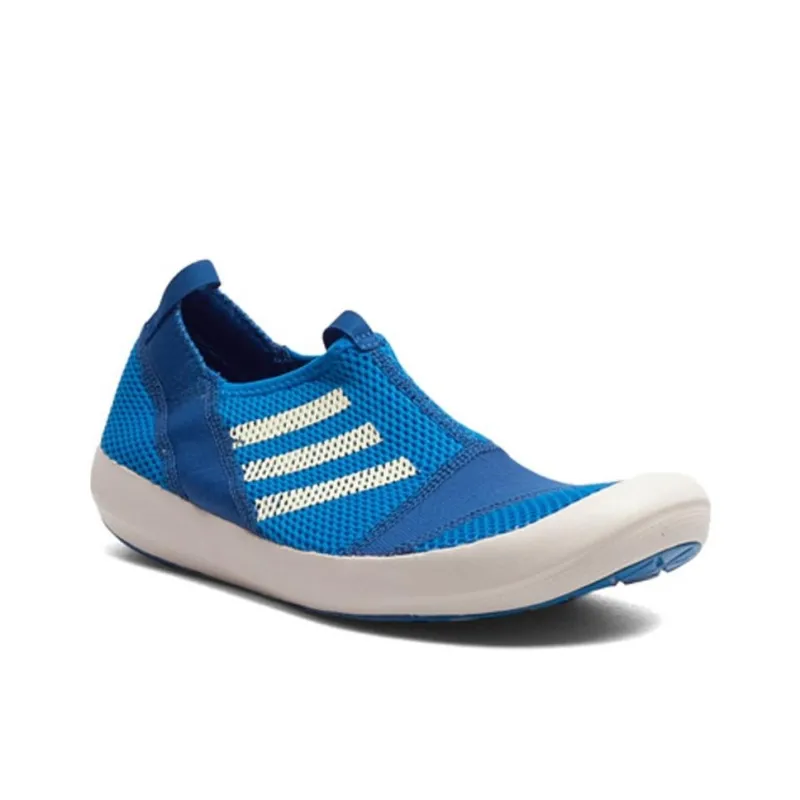 Adidas Anti Slip Wear Resistant Low Top Outdoor Shoes Unisex Blue-1