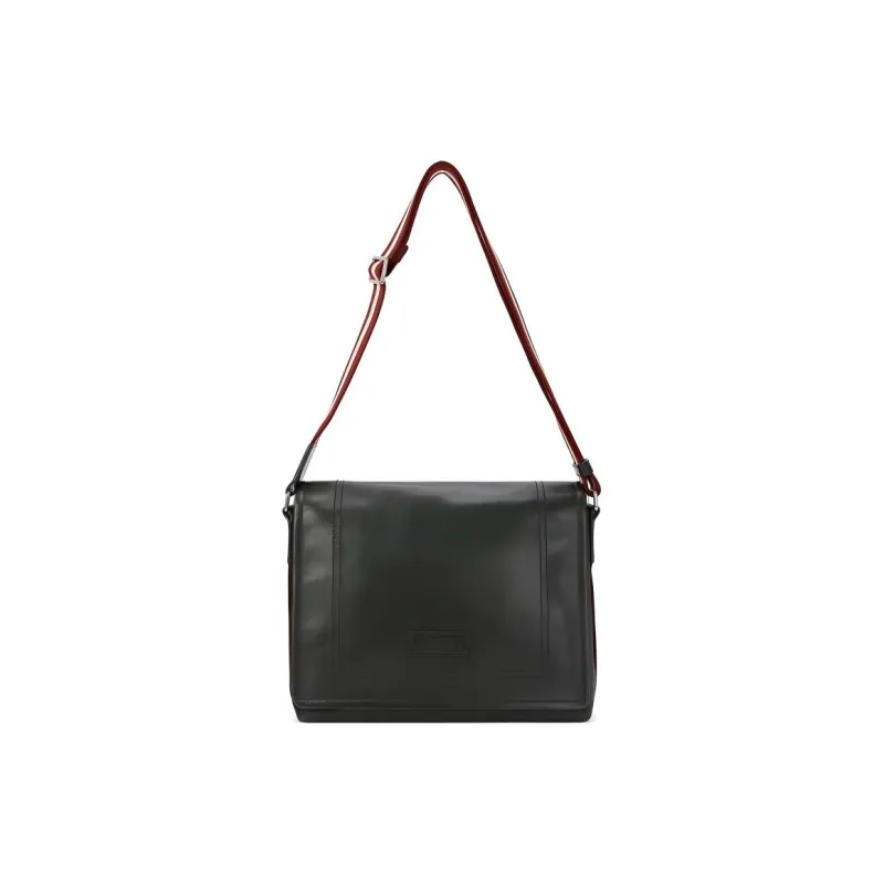 BALLY Leather Crossbody Bag, Shoulder Bag Men's Green-1