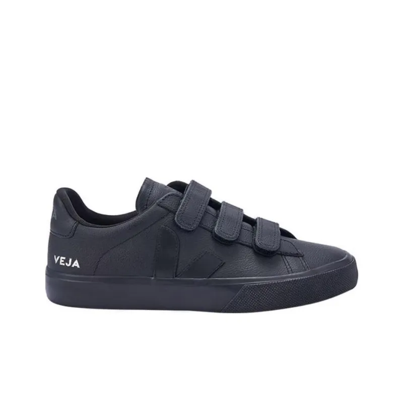 VEJA Recife Chromefree Leather 'Full Black'-1
